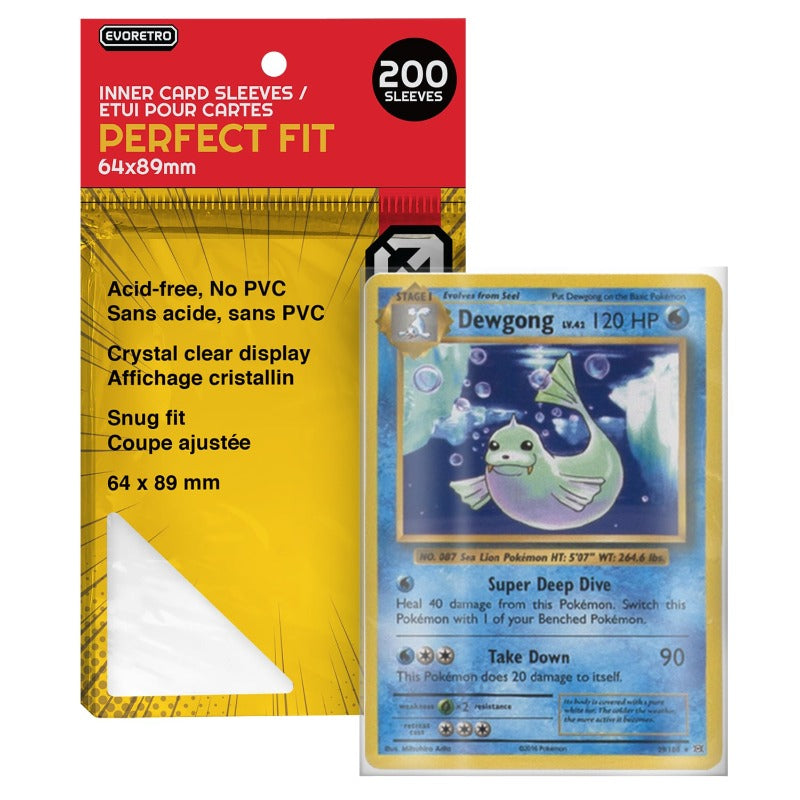 EVORETRO Perfect Fit Sleeves Inner Card Protector