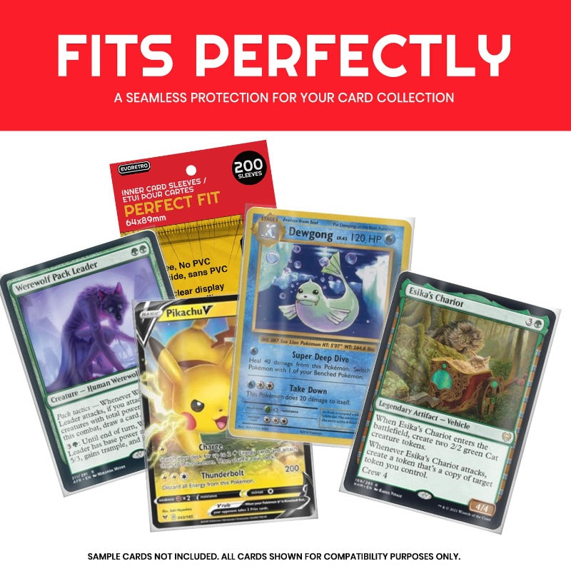 EVORETRO Perfect Fit Sleeves Inner Card Protector